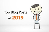 Ben smiling with text reading Top Blog Posts of 2019