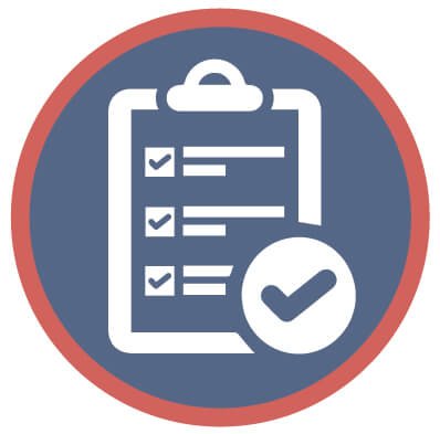 Icon representing a survey