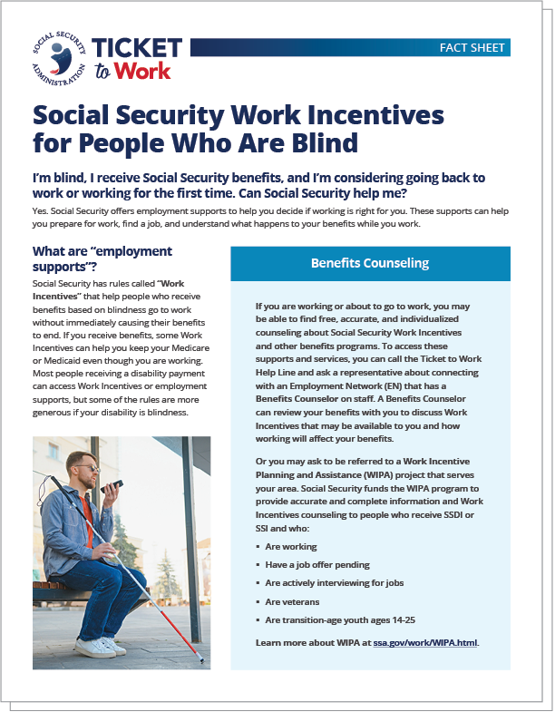 Factsheet cover page