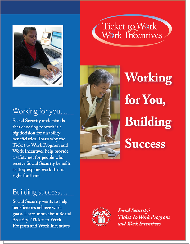 Thumbnail image of "Working for You, Building Success" brochure