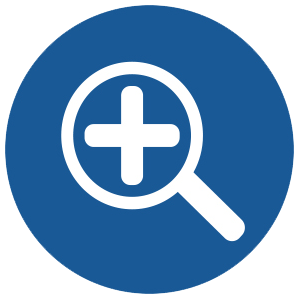 Magnifying glass icon