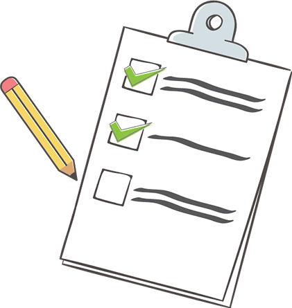 cartoon clipboard